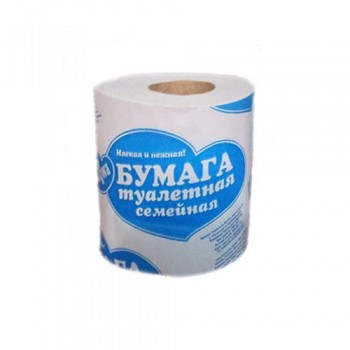 Туалетная бумага PAWA семейная  120 гр -10 гр
